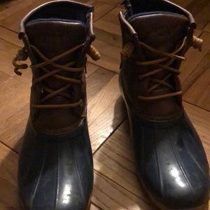 sperry duck boots